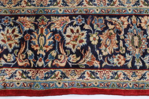 Isfahan Red Hand Knotted 101 X 136  Area Rug 100-27996 Image 6
