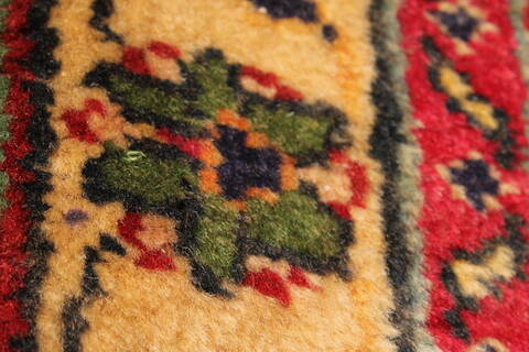 Tabriz Blue Hand Knotted 100 X 128  Area Rug 100-28019 Image 13
