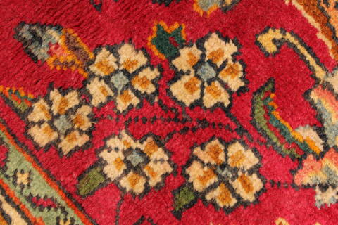 Tabriz Blue Hand Knotted 100 X 128  Area Rug 100-28019 Image 9