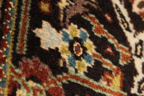 Mahi Beige Hand Knotted 98 X 131  Area Rug 100-28027 Image 14
