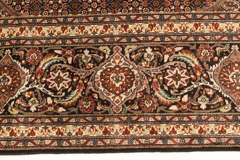 Mahi Beige Hand Knotted 98 X 131  Area Rug 100-28027 Image 7