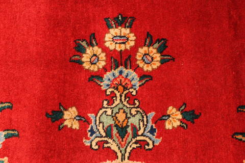 Tabriz Blue Hand Knotted 108 X 171  Area Rug 100-28029 Image 10