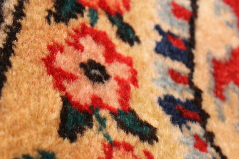 Tabriz Blue Hand Knotted 108 X 171  Area Rug 100-28029 Image 12