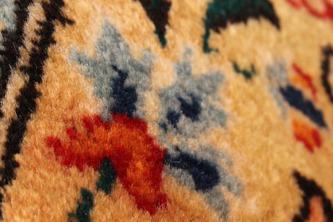 Tabriz Blue Hand Knotted 108 X 171  Area Rug 100-28029 Image 1