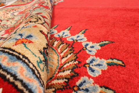 Tabriz Blue Hand Knotted 108 X 171  Area Rug 100-28029 Image 2