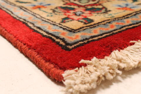 Tabriz Blue Hand Knotted 108 X 171  Area Rug 100-28029 Image 9