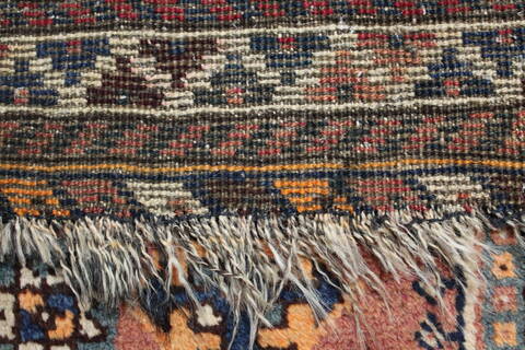 Shiraz Brown Hand Knotted 310 X 69  Area Rug 400-28038 Image 2