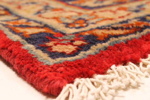 Kashan Red Hand Knotted 96 X 134  Area Rug 100-28039 Image 12