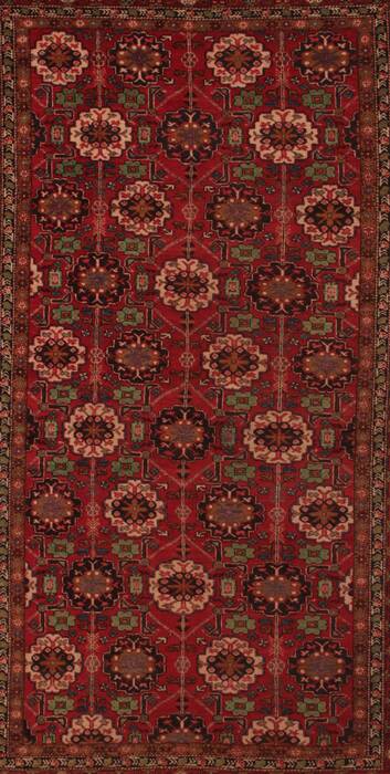Shirvan Red Hand Knotted 56 X 810  Area Rug 400-28046 Image 12
