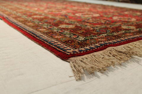 Shirvan Red Hand Knotted 56 X 810  Area Rug 400-28046 Image 1