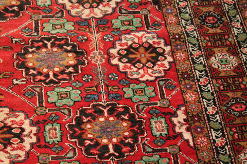 Shirvan Red Hand Knotted 56 X 810  Area Rug 400-28046 Image 4