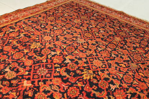 Malayer Red Hand Knotted 48 X 80  Area Rug 400-28049 Image 4