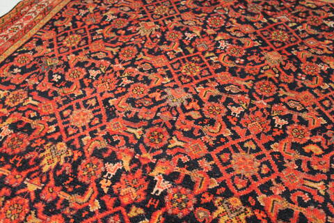 Malayer Red Hand Knotted 48 X 80  Area Rug 400-28049 Image 8
