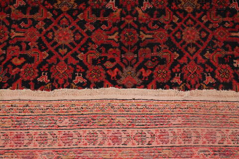 Malayer Red Hand Knotted 48 X 80  Area Rug 400-28049 Image 9