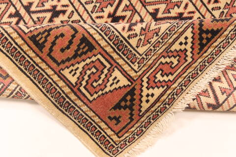 Ghoochan Brown Hand Knotted 34 X 50  Area Rug 100-28057 Image 3