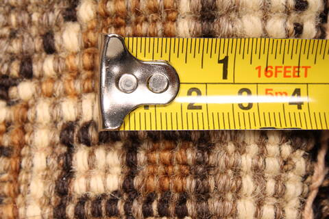 Ghoochan Beige Hand Knotted 39 X 71  Area Rug 100-28059 Image 11
