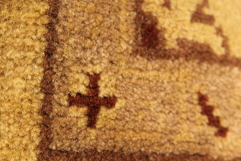 Kashmar Beige Hand Knotted 34 X 61  Area Rug 100-28060 Image 13