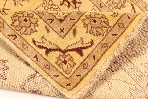 Kashmar Beige Hand Knotted 34 X 61  Area Rug 100-28060 Image 3