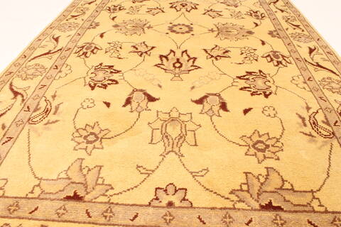 Kashmar Beige Hand Knotted 34 X 61  Area Rug 100-28060 Image 5