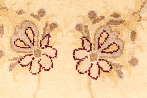 Kashmar Beige Hand Knotted 37 X 50  Area Rug 100-28061 Image 10