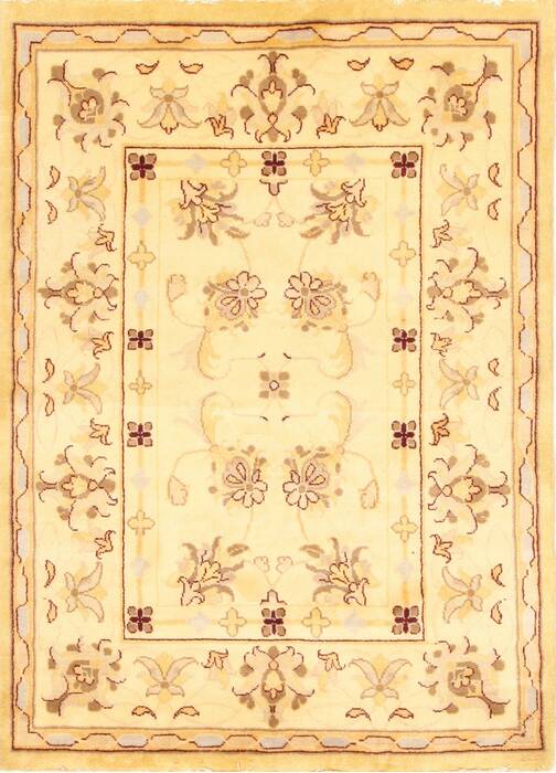 Kashmar Beige Hand Knotted 37 X 50  Area Rug 100-28061 Image 0