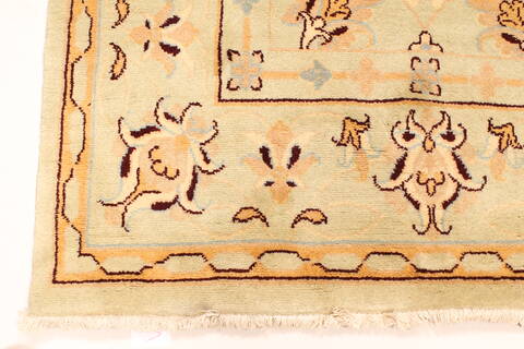 Kashmar Beige Hand Knotted 37 X 48  Area Rug 100-28063 Image 7