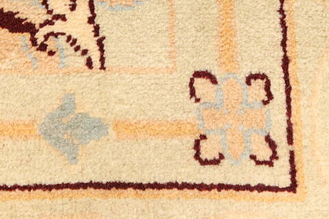Kashmar Beige Hand Knotted 37 X 48  Area Rug 100-28063 Image 9