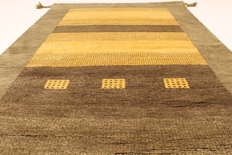 Faridan Green Hand Knotted 40 X 59  Area Rug 100-28068 Image 2