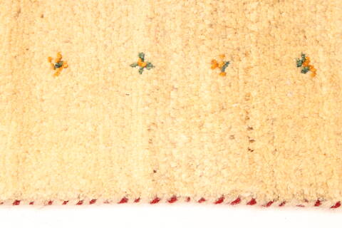 Gabbeh Beige Hand Knotted 36 X 50  Area Rug 100-28070 Image 3