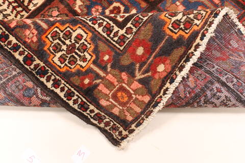 Bakhtiar Red Hand Knotted 51 X 85  Area Rug 100-28078 Image 5