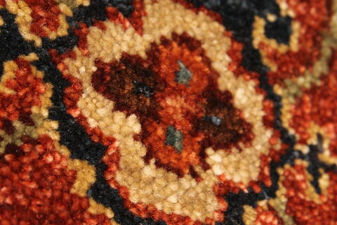 Serapi Beige Hand Knotted 41 X 61  Area Rug 250-28117 Image 11