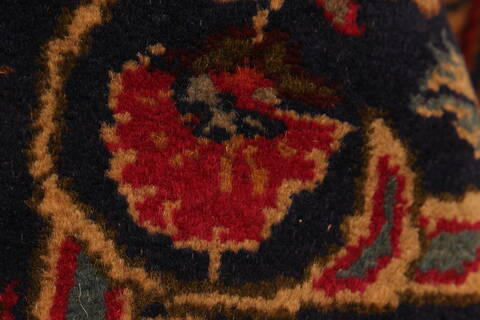Kashmar Red Hand Knotted 97 X 130  Area Rug 100-28131 Image 1