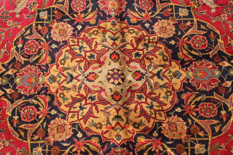 Kashmar Red Hand Knotted 97 X 130  Area Rug 100-28131 Image 8