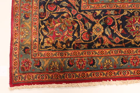 Kashmar Red Hand Knotted 97 X 130  Area Rug 100-28131 Image 9