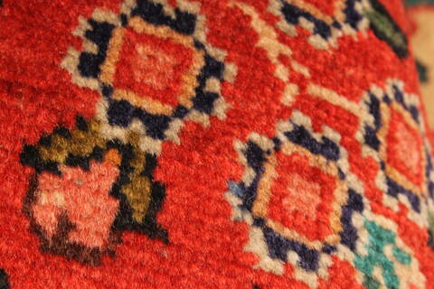 Tabriz Beige Hand Knotted 97 X 128  Area Rug 100-28132 Image 3