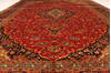 Kashan Red Hand Knotted 99 X 134  Area Rug 100-28138 Thumb 7