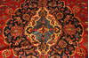 Kashan Red Hand Knotted 99 X 134  Area Rug 100-28138 Thumb 9