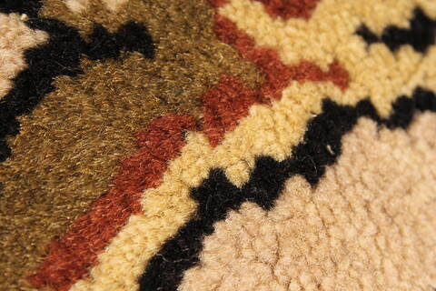Jaipur Black Octagon Hand Knotted 50 X 50  Area Rug 250-28203 Image 8
