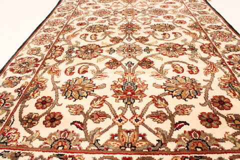 Jaipur White Hand Knotted 30 X 50  Area Rug 250-28225 Image 3