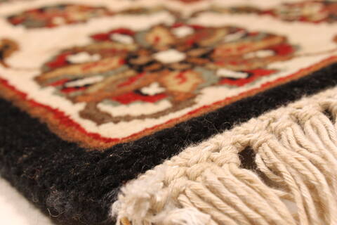 Jaipur White Hand Knotted 30 X 50  Area Rug 250-28227 Image 12