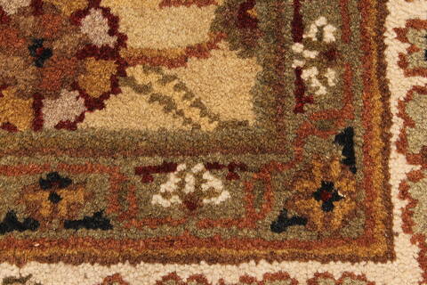 Jaipur Yellow Hand Knotted 50 X 70  Area Rug 250-28251 Image 8