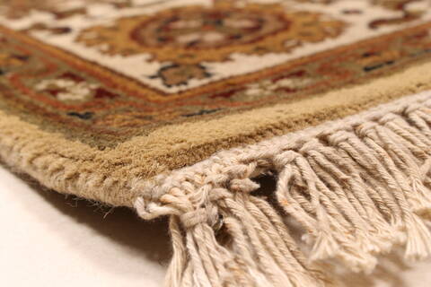 Jaipur Yellow Hand Knotted 50 X 70  Area Rug 250-28251 Image 9