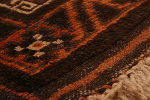 Baluch Brown Hand Knotted 30 X 47  Area Rug 100-28289 Image 5