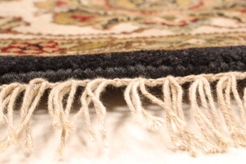 Jaipur Black Round Hand Knotted 60 X 60  Area Rug 250-28301 Image 10
