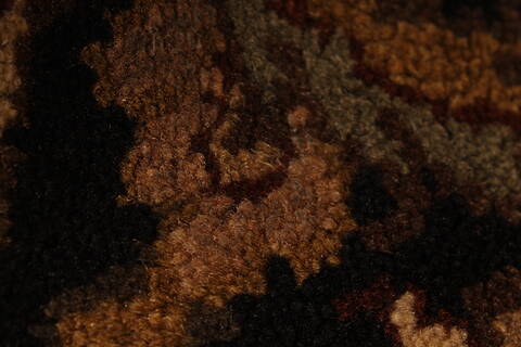 Jaipur Red Round Hand Knotted 40 X 40  Area Rug 250-28325 Image 7