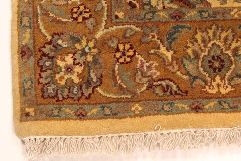Jaipur Yellow Square Hand Knotted 40 X 40  Area Rug 250-28331 Image 11