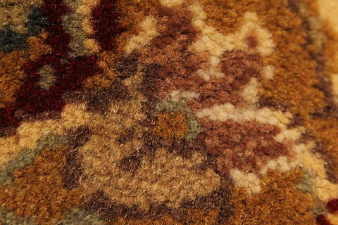 Jaipur Yellow Square Hand Knotted 40 X 40  Area Rug 250-28331 Image 5