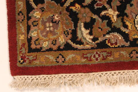 Jaipur Red Square Hand Knotted 40 X 40  Area Rug 250-28332 Image 1