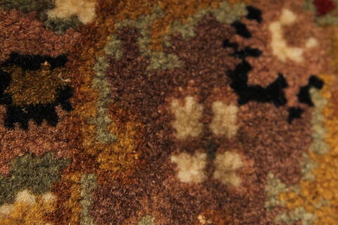 Jaipur Red Square Hand Knotted 40 X 40  Area Rug 250-28332 Image 6