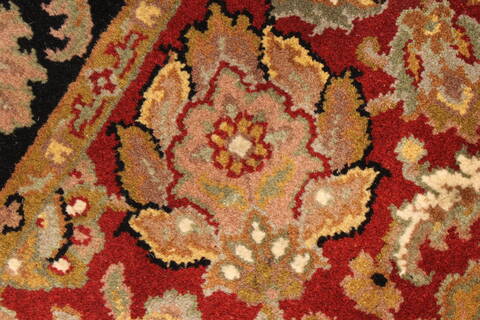 Jaipur Red Square Hand Knotted 40 X 40  Area Rug 250-28332 Image 8